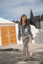 Isla Ibiza denim jacket Murcia drogo blue women