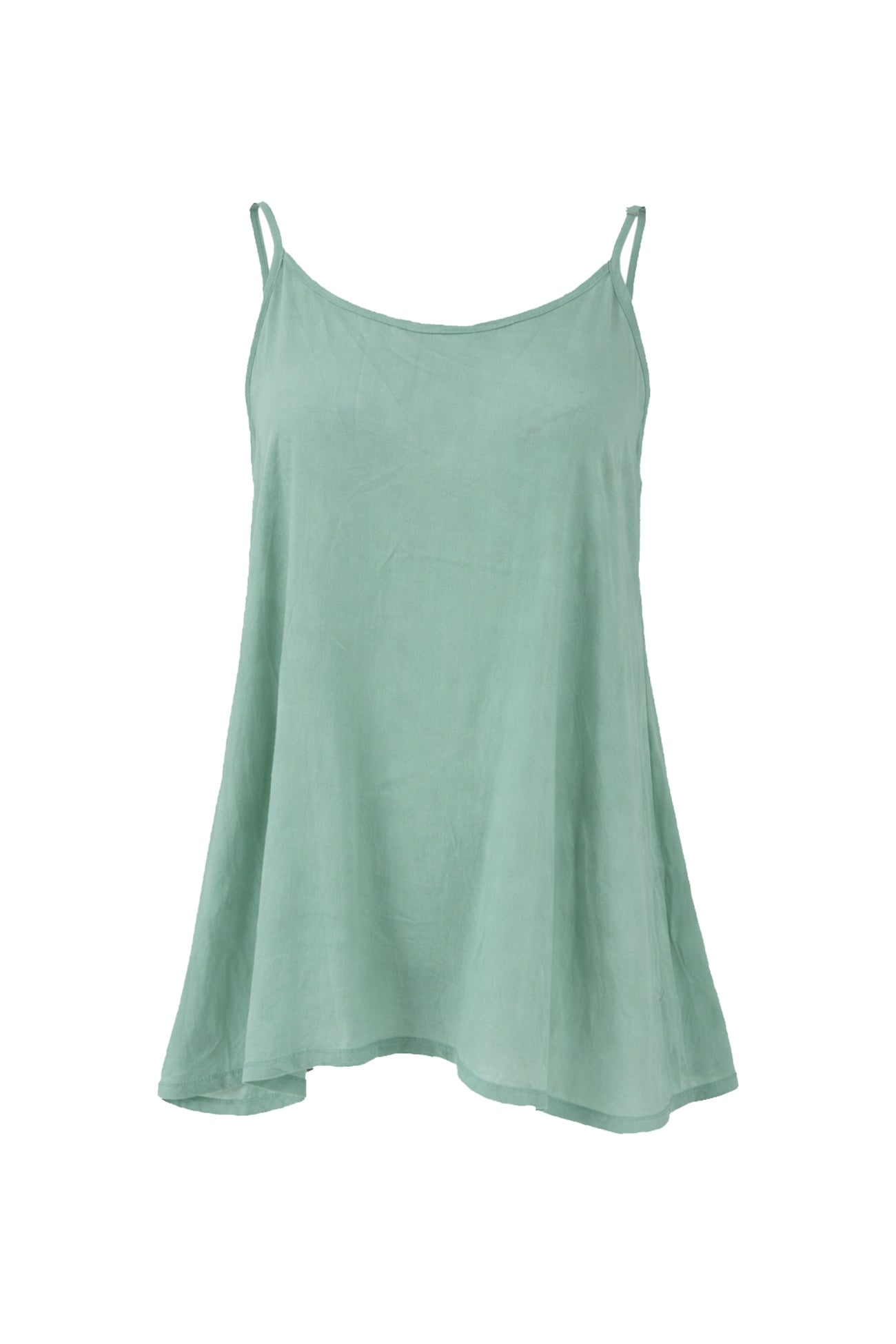 Ibizamode Strap Top Yago Mint with airy feminine fit and relaxed summer look
