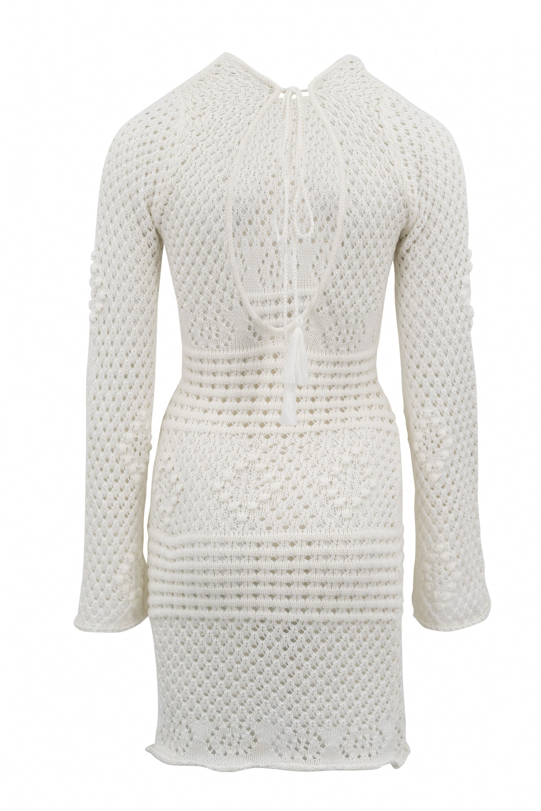Bohemian jurk in off white van MOOST Wanted, Brands of Ibiza