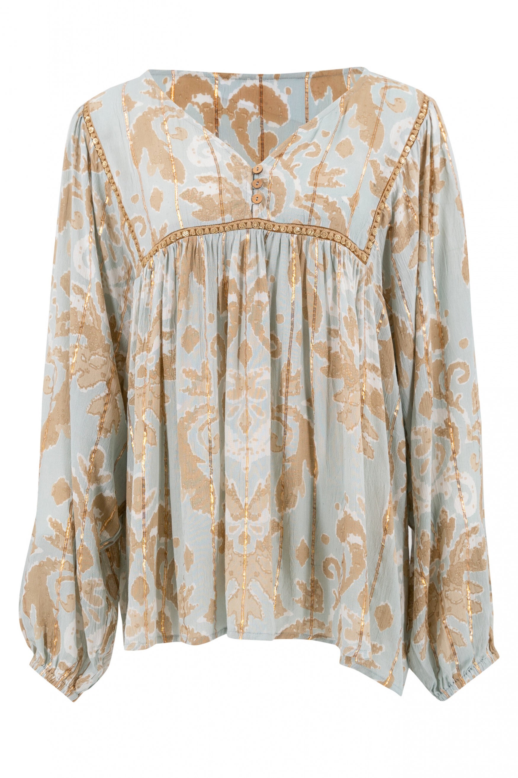 Bohemian rok in mint van ibzmode, Brands of Ibiza