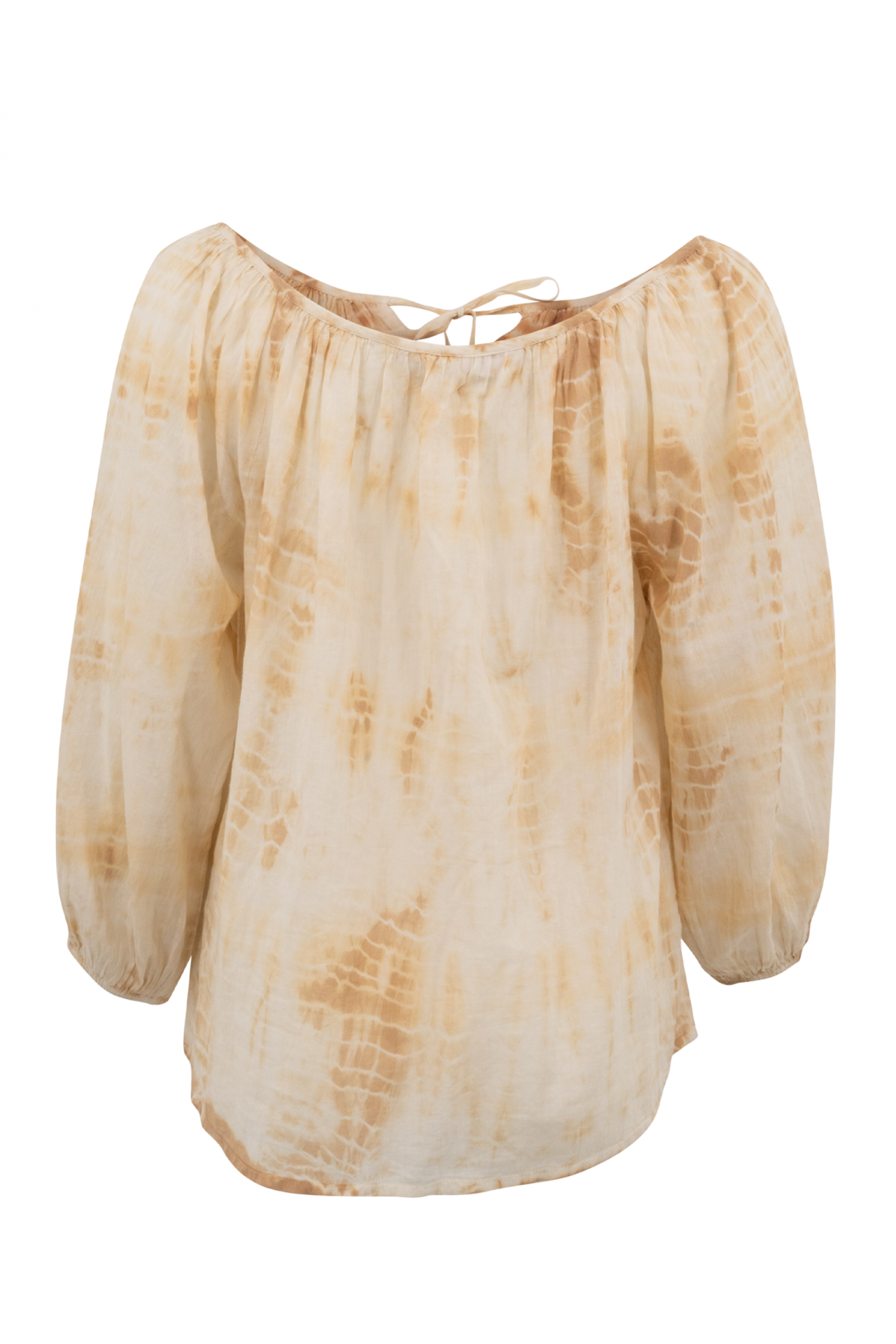 Bohemian blouse in tie dye van ibzmode, Brands of Ibiza