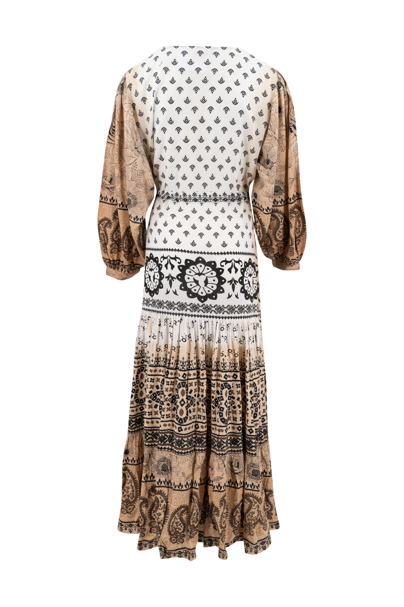 Bohemian jurk in peach van ibzmode, Brands of Ibiza