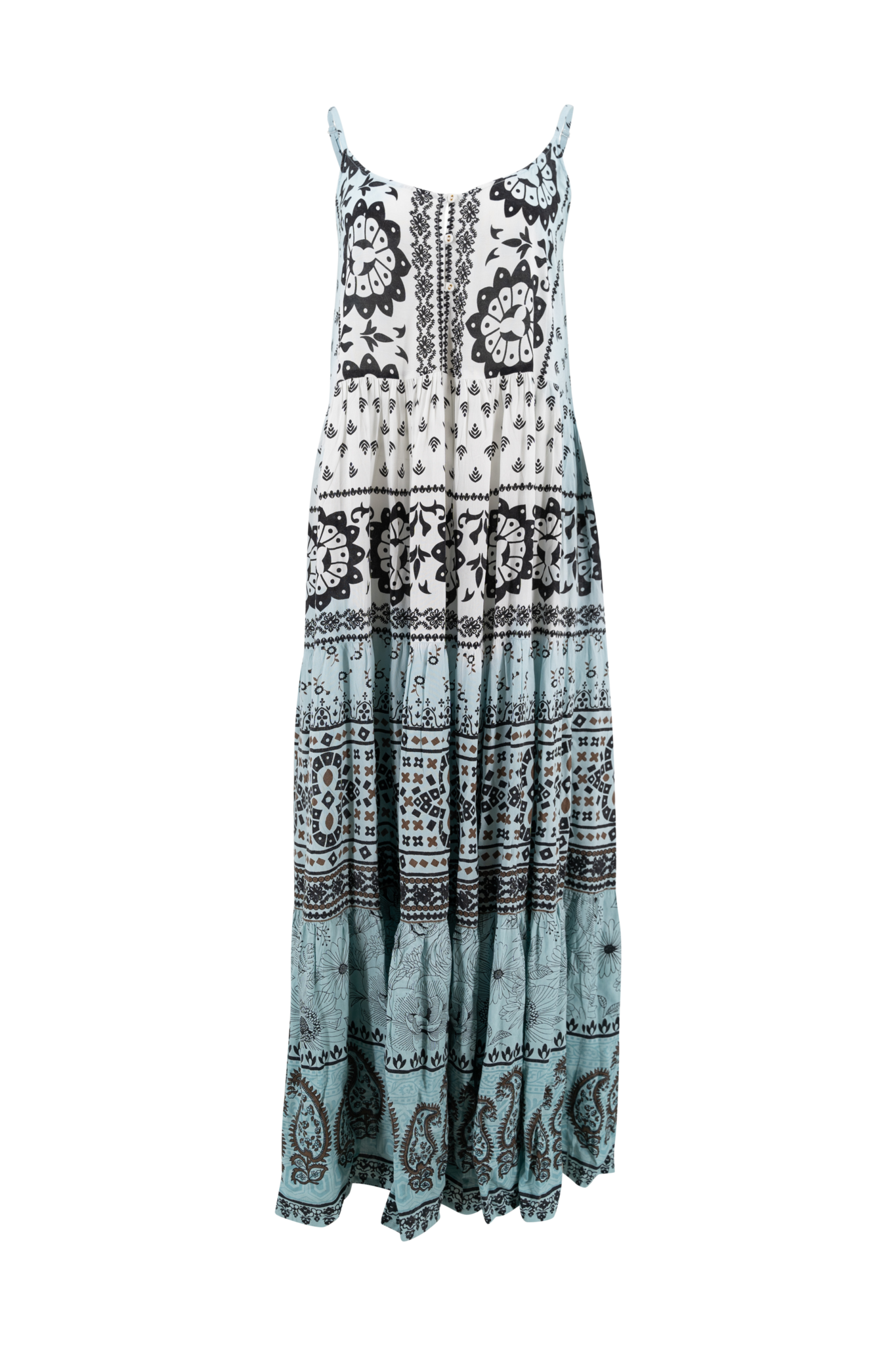 Bohemian jurk in blue van ibzmode, Brands of Ibiza