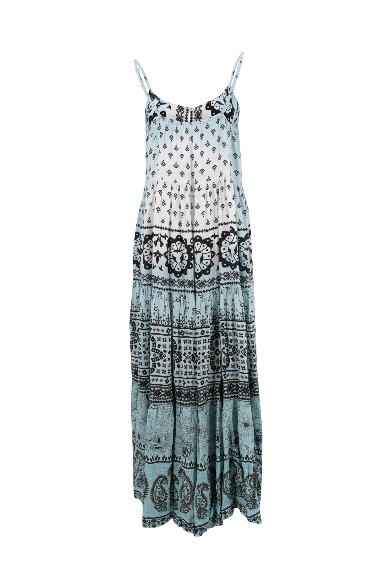 Bohemian jurk in blue van ibzmode, Brands of Ibiza