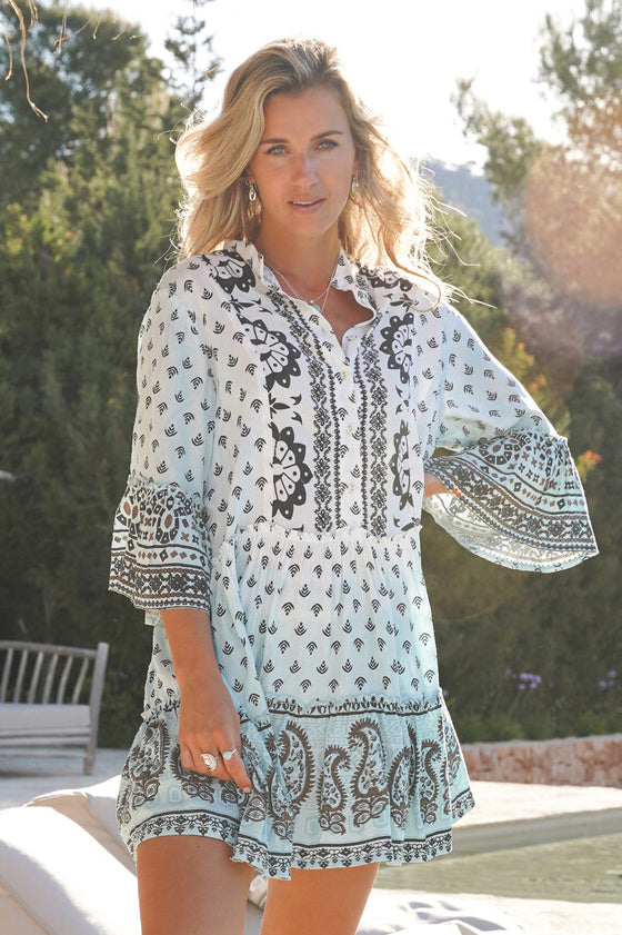 Bohemian item in blue van ibzmode, Brands of Ibiza