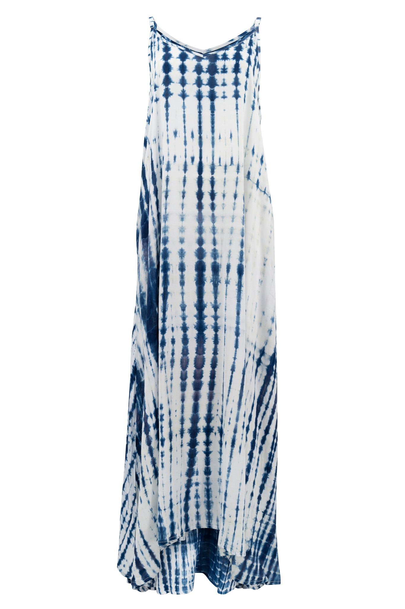 Bohemian jurk in indigo van ibzmode, Brands of Ibiza