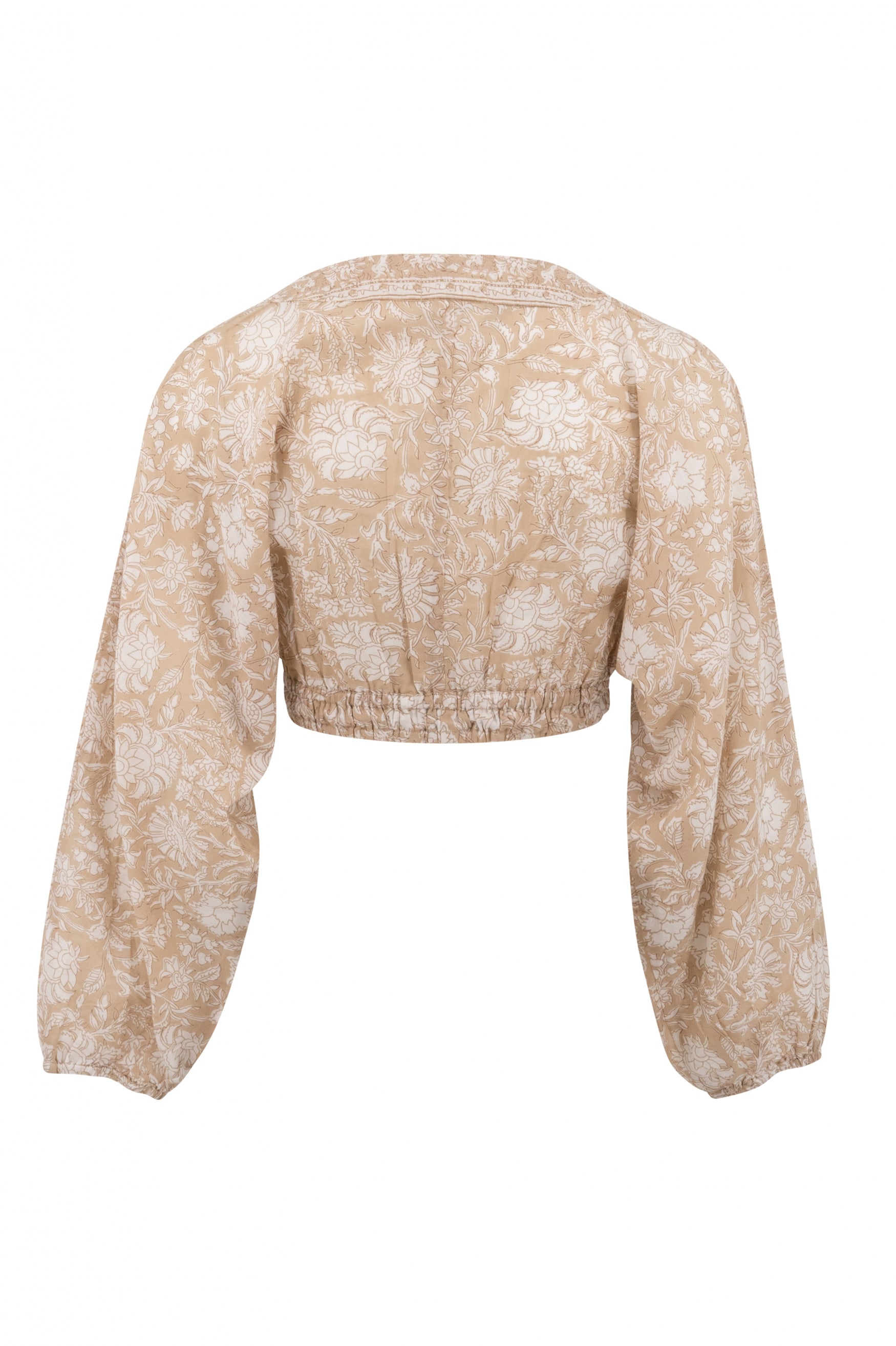 Bohemian blouse in natural van ibzmode, Brands of Ibiza