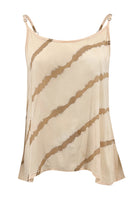 Bohemian top in tie-dye powder/sand by ibzmode, Brands of Ibiza