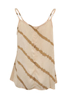 Bohemian top in tie-dye powder/sand by ibzmode, Brands of Ibiza