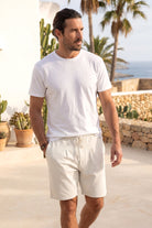 Isla Ibiza Bonita T-Shirt Lucas White mens summer shirt