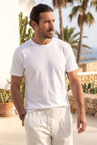 Isla Ibiza Bonita T-Shirt Lucas White mens summer shirt