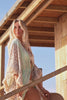 Ibzmode Long Kimono Fiore Miranza Mint bohemian beach kimono