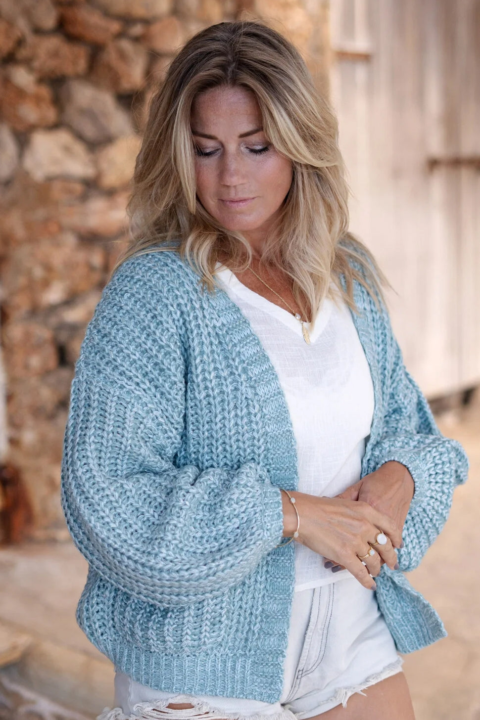 Strick Cardigan Strickjacke Damen Lieblingsstück Pullover Damen