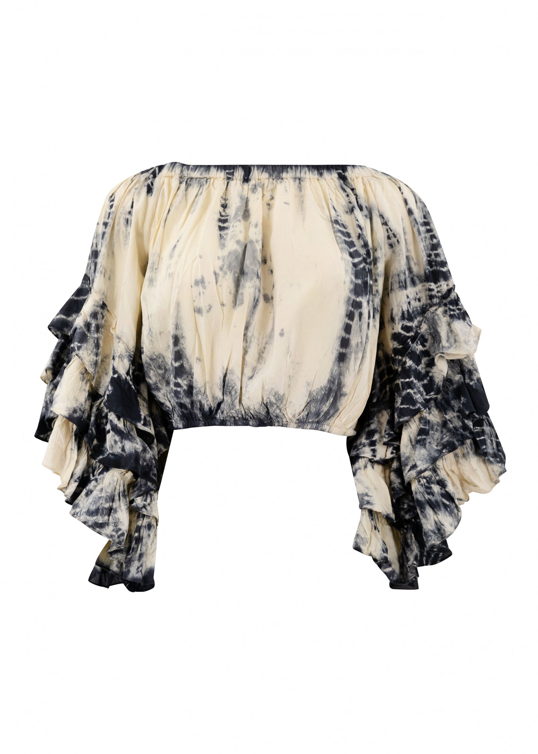 Bohemian top in sand van ibzmode, Brands of Ibiza